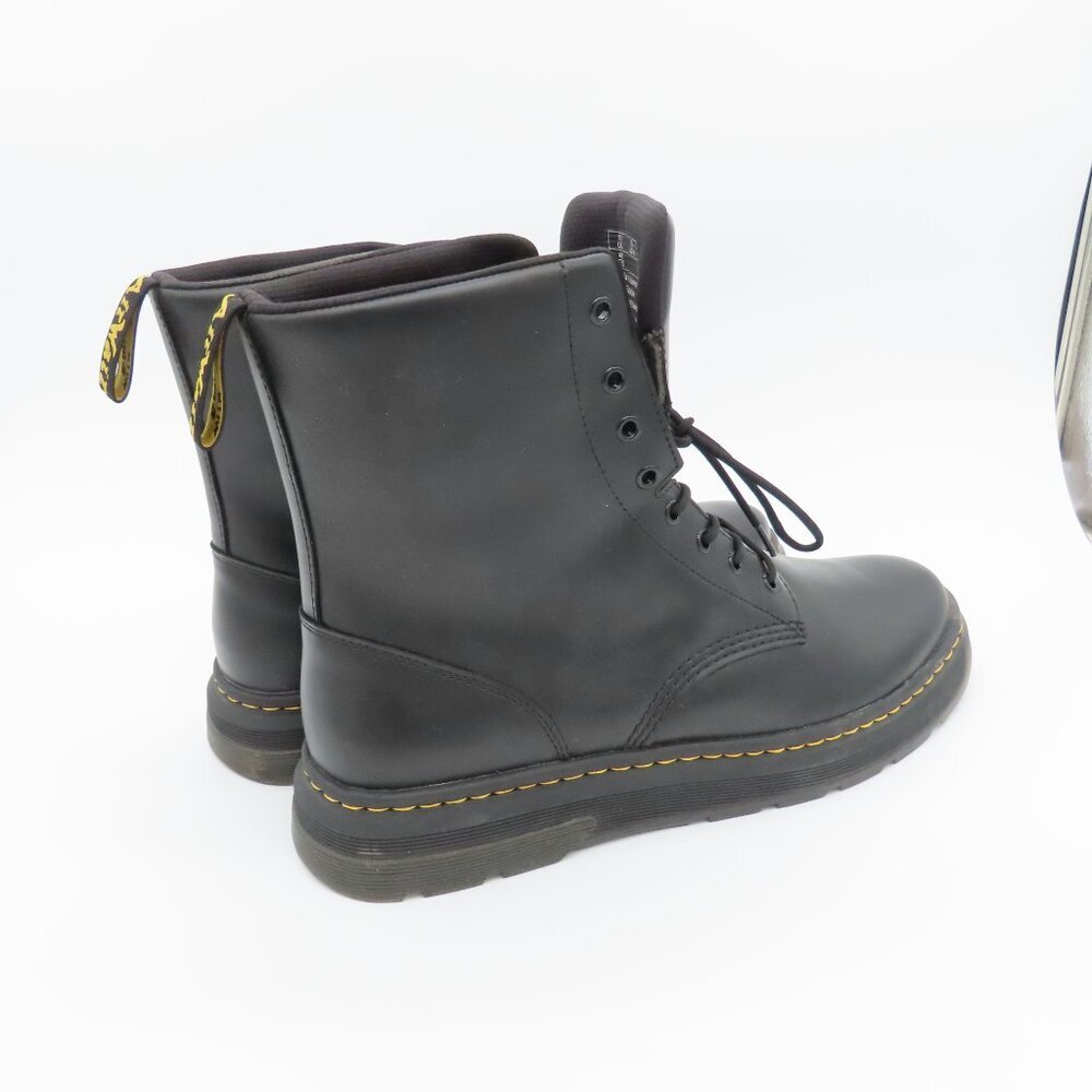 Dr. Martens Crewson Black Leather Lace-up Boots 31222001 - Mens Size 13 - Picture 5 of 9